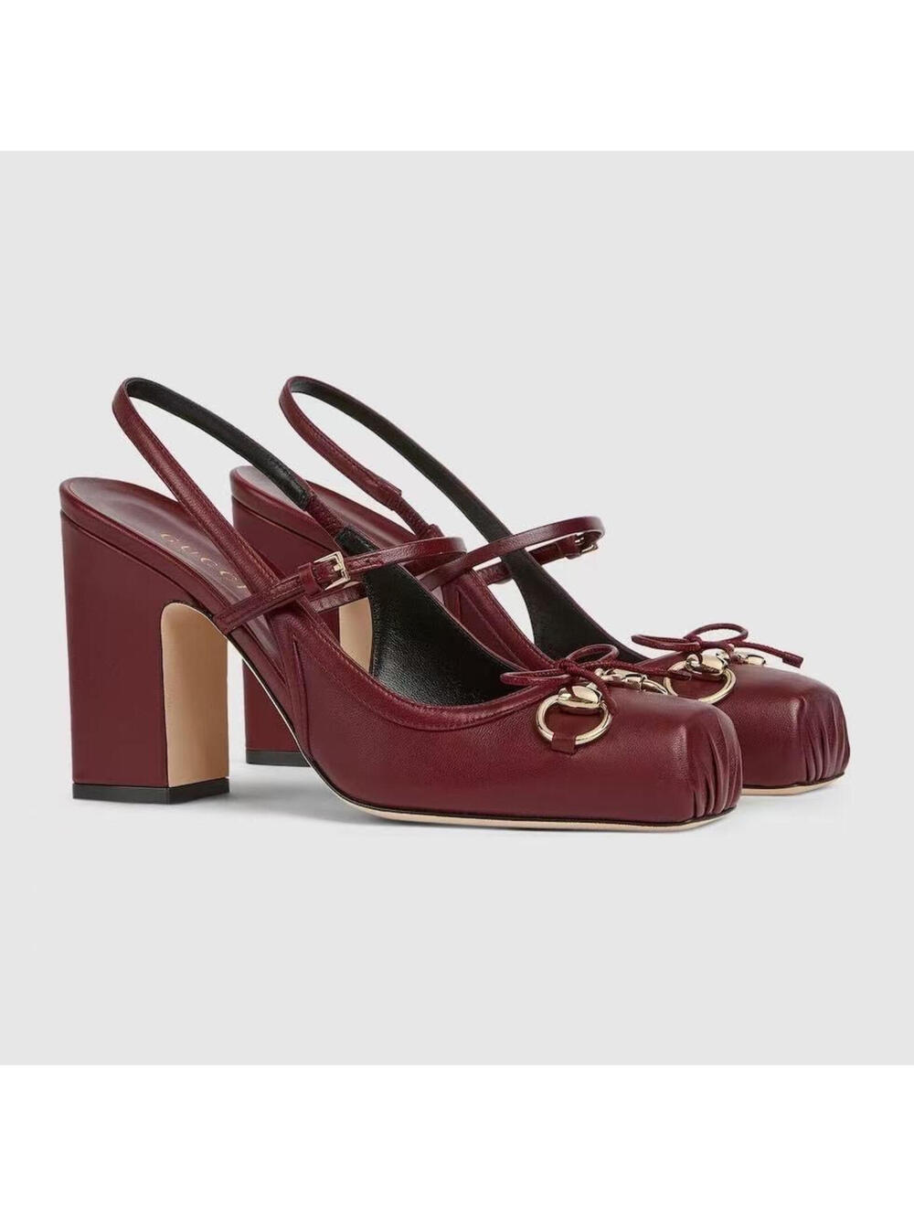 Gucci Horsebit Slingback Pumps(PLEASE REQUEST YOUR SIZE BEFORE PURCHASING)